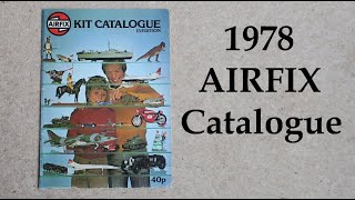 Airfix Catalogue 1978 [upl. by Ecyoj]