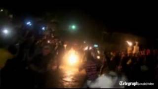 Fireballs fight in El Salvador [upl. by Aggappe]