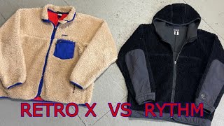 Vintage Patagonia Deep Pile Retro X Fleece VS The Rythm Deep Pile Hooded Fleece [upl. by How82]