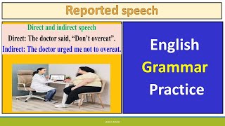 Reported Speech English grammar made easy especially for class 891011and 12 [upl. by Gnilsia]