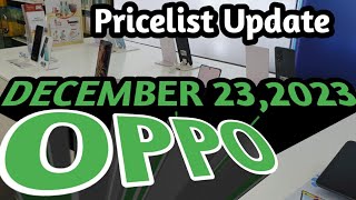 OPPO PRICES UPDATE OPPOA18A38A58A78A985GRENO105GRENO10PRO5GOPPOPADAIRphilippines [upl. by Norym980]