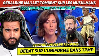 Débat sur luniforme dans TPMP Géraldine Maillet et Gilles Verdez tombent sur les Musulmans [upl. by Lefton513]