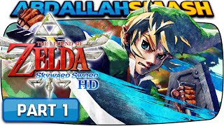 🔴 SKYLOFT amp FARON WOODS The Legend of Zelda Skyward Sword HD 100 Walkthrough  Part 1 [upl. by Heidt]