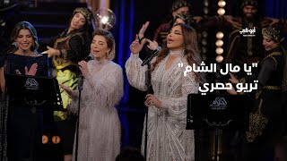 يا مال الشام  تريو حصري يجمع أصالة وأحلام ورولان في برنامج quotأحلام ألف ليلة وليلةquot [upl. by Venita]