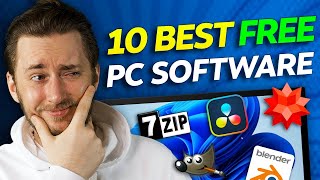 Best Free Software for Windows 10 2024 [upl. by Yerocal]