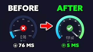 How to Speed Up Any Internet 🔧 Lower Ping amp Faster Download Speeds [upl. by Zigrang]