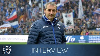 SampdoriaSPAL Giampaolo «Squadra da 10 ottima andata» [upl. by Ecaroh]