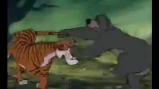 Mowgli amp Baloo Vs Shere KhanLion King Style [upl. by Noeht468]