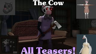 Roblox The Cow 2024  All Teasers An Extended Remake Of Cowy Rebooted [upl. by Robson589]