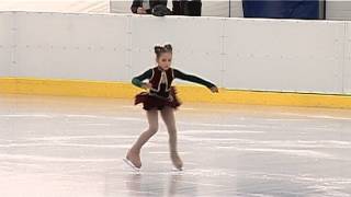 Luiza Ilie  Campionatul National de Patinaj Artistic 2013 Locul I [upl. by Wiese]