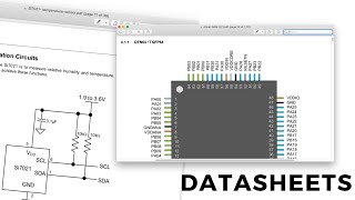 Common datasheet sections to look at when getting started [upl. by Kcirdde]