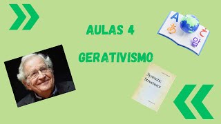 AULA 4  GERATIVISMO [upl. by Ahsekin]