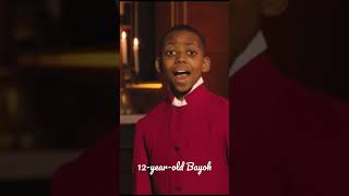 Aled Jones sings ‘O Holy Night’ with star 12yearold treble in Christmas duet [upl. by Yenalem937]