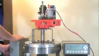 ICI Model ES2 Spring Return Actuator Torque Test [upl. by Ermin]