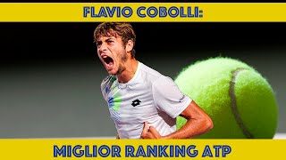 FLAVIO COBOLLI MIGLIOR RANKING ATP 💪🏼🎾🇮🇹 [upl. by Shepard]