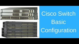 CCNA Initial Cisco Switch Configuration In Packet Tracer [upl. by Pammie798]