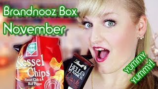 Die LECKERSTE Brandnooz Box EVER  Collchen14 [upl. by Durston]