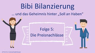 S1  E5  Preisnachlässe Buchen von Rabatten Kundenbonus Skonto einfach erklärt mit Beispielen [upl. by Aihseyt]