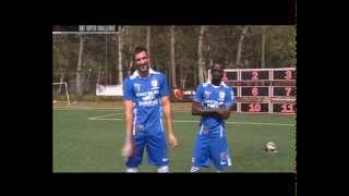 One Stop Football Super Challenge Konate vs Vujovic [upl. by Willcox768]