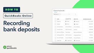 How to record a bank deposit using undeposited funds in QuickBooks Online [upl. by Yelrihs]