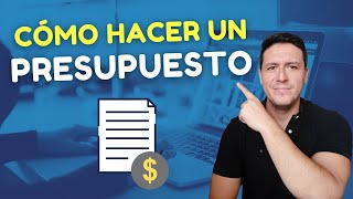 Cómo Hacer un Presupuesto Web  Impresiona a tus Clientes con este Método [upl. by Alage808]