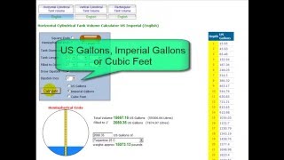 Tank Volume  Dipstick Calc  wwwblocklayercom [upl. by Kletter]