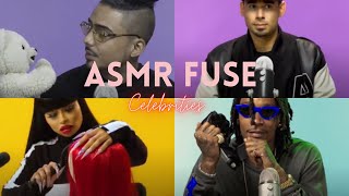 Celebrities ASMR  100 ASMR Triggers with Fuse in 4 minutes [upl. by Abott]