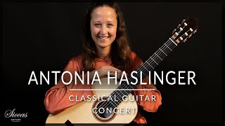 ANTONIA HASLINGER  Classical Guitar Concert of Female Composers  Siccas Guitars [upl. by Baird]