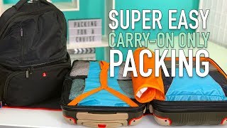 Packing Carry On Only For A 12 Night Cruise  Mens Edition [upl. by Arihppas]