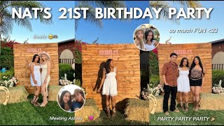 Going to Nats 21ST BIRTHDAY PARTY  GRWM  vlog [upl. by Lewiss]