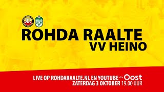 Samenvatting Rohda Raalte  vv Heino Beelden van Rtv Oost [upl. by Ainos935]