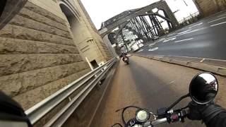 Ducati Scrambler Sixty2 Short On Board Ride Around Sydney City [upl. by Okikuy]