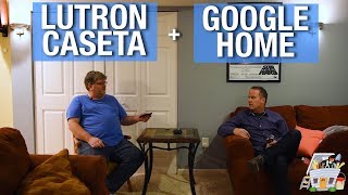 Lutron Caseta and Google Home Integration  HANDYGUYS TV [upl. by Feer]