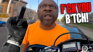 WHEN BIKERS FIGHT BACK  Crazy Motorcycle Moments Ep 4 [upl. by Ramhaj980]