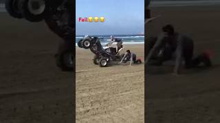 Funny atv fail 😂😂 funny fail asmr funnyshorts fail atv ocean [upl. by Bonner]