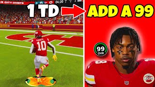 Score A Touchdown  Add A 99 Overall To The Chiefs [upl. by Neleb]