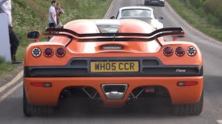 Hypercars and Supercars Leaving a Car Show Supercar Fest 2024  Sywell Aerodrome [upl. by Larue]