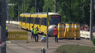 Tram EM StrassenbahnEuropameisterschaft in Stuttgart [upl. by Linad]