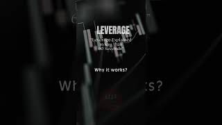 Leverage explained in less than 60 seconds trading music beats fypシ゚viral forex viral [upl. by Schouten]