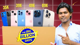 iPhone 15 Price in Flipkart Big Billion Days SALE 2024  Price Drop iPhone 13 iPhone 14 [upl. by Nwahsar]