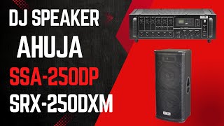 Ahuja SRX250DXM amp SSA250DP Review Powerful PA System ahujaspeaker ahujaamplifier ahuja [upl. by Anitroc827]