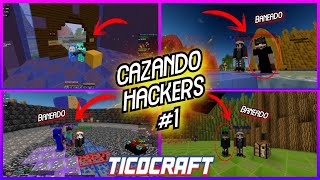 CAZANDO HACKERS ¿AutoClickers en Ticocraft STAFF SERIES Protect The Core18XAadrianMLTicoMC [upl. by Drescher]