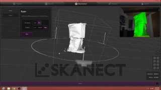 Skanect Multi Scan Reconstruction Demo [upl. by Rora]