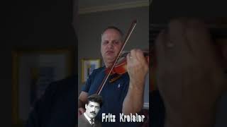 15 seconds of Liebesleid Loves Sorrow on viola by Kreisler performed by Ronald Houston  Shorts [upl. by Lyrret510]