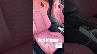 New Corbeau Seats makes the best birthday gift corbeau gtrr35 skyline gtrseat [upl. by Haldas]