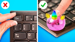 Amazing School Hacks 🤪🎒🌈 Funny Fidgets Squishies And Creative DIY Crafts For Epic School Days [upl. by Millar]