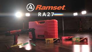 Ramset RA27 Powder Actuated Tool [upl. by Ettelorahc]