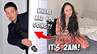 SNEAKING OUT OF THE HOUSE AT 2AM PRANK ON GIRLFRIEND SHE WASNT HAVING IT [upl. by Rondon]