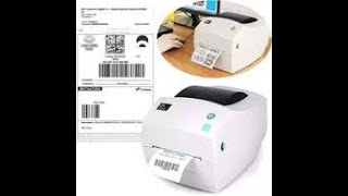 Setting up GK420D Zebra Barcode Label Printer [upl. by Seftton]