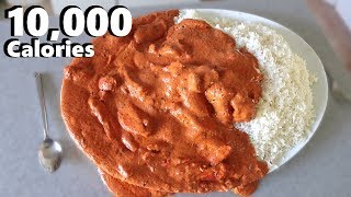 Massive Indian Curry Platter 10000 Calorie Feast [upl. by Noisla733]